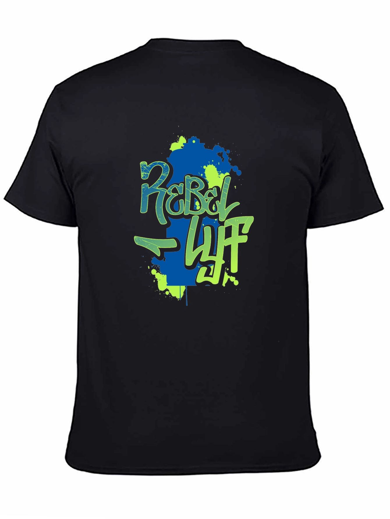 Rebel Lyfe Black Graphic Tee
