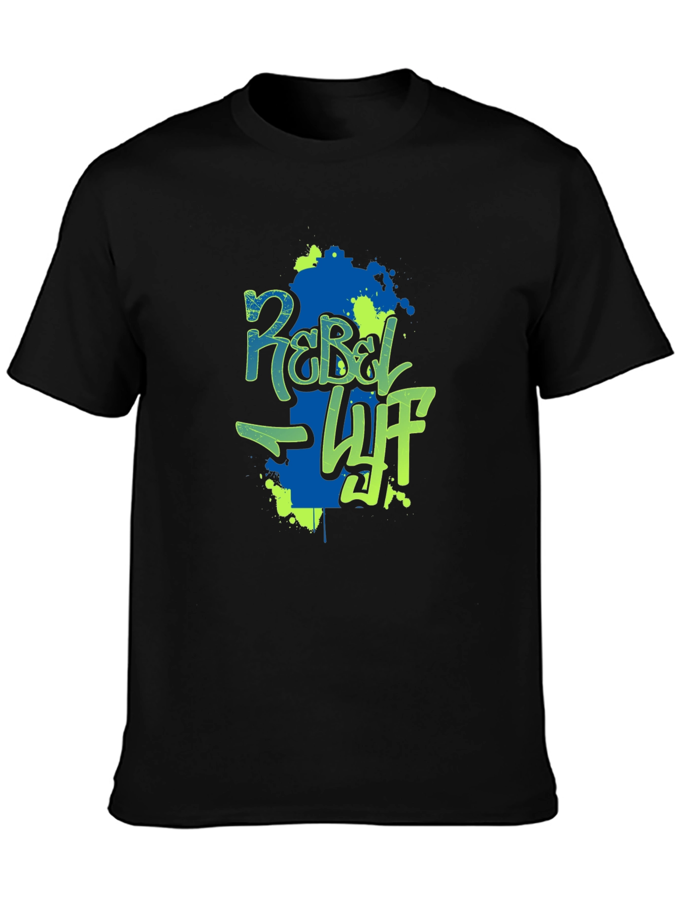 Rebel Lyfe Black Graphic Tee