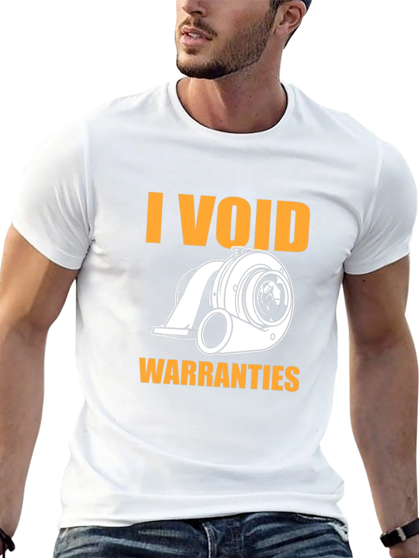 I Void Warranties Turbo T-Shirt - Automotive Enthusiast Apparel