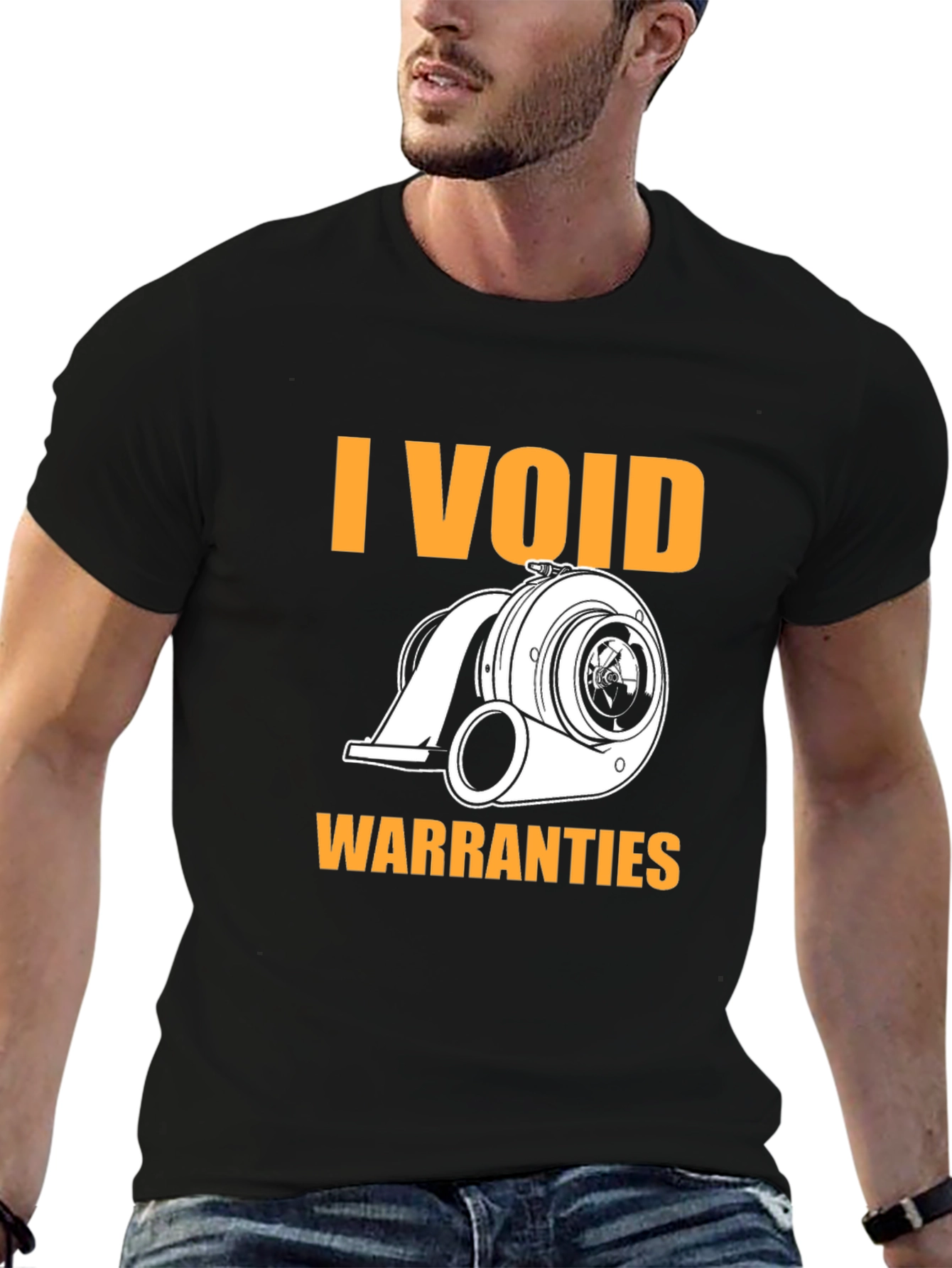 I Void Warranties Turbo T-Shirt - Automotive Enthusiast Apparel