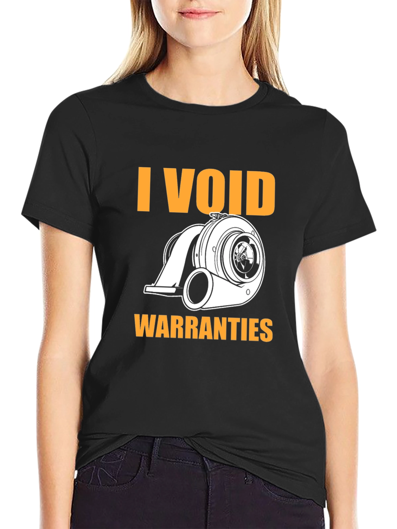 I Void Warranties Turbo T-Shirt - Automotive Enthusiast Apparel