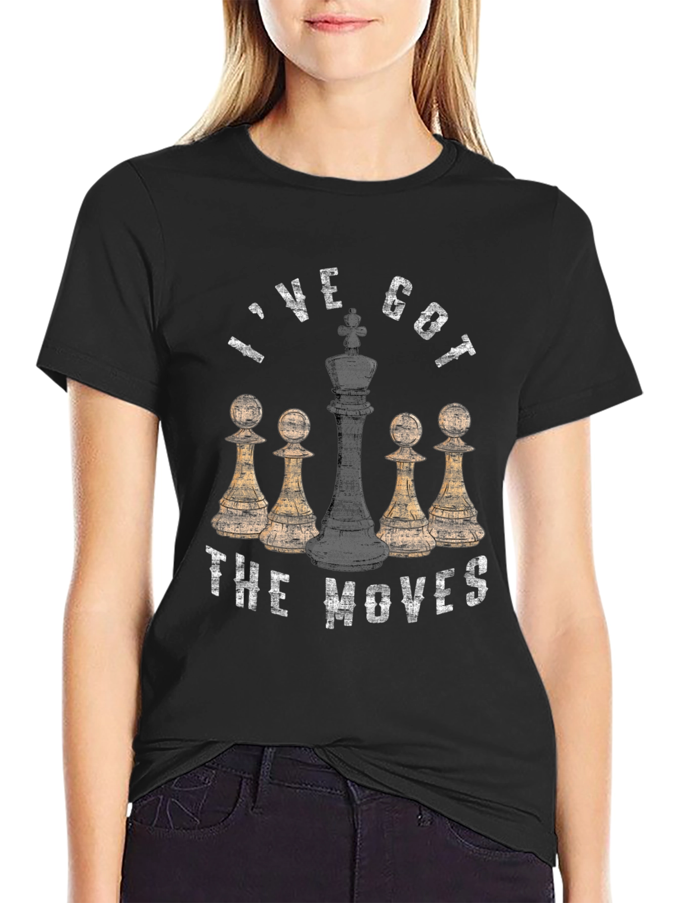 Chess Moves Graphic Tee - Checkmate Style