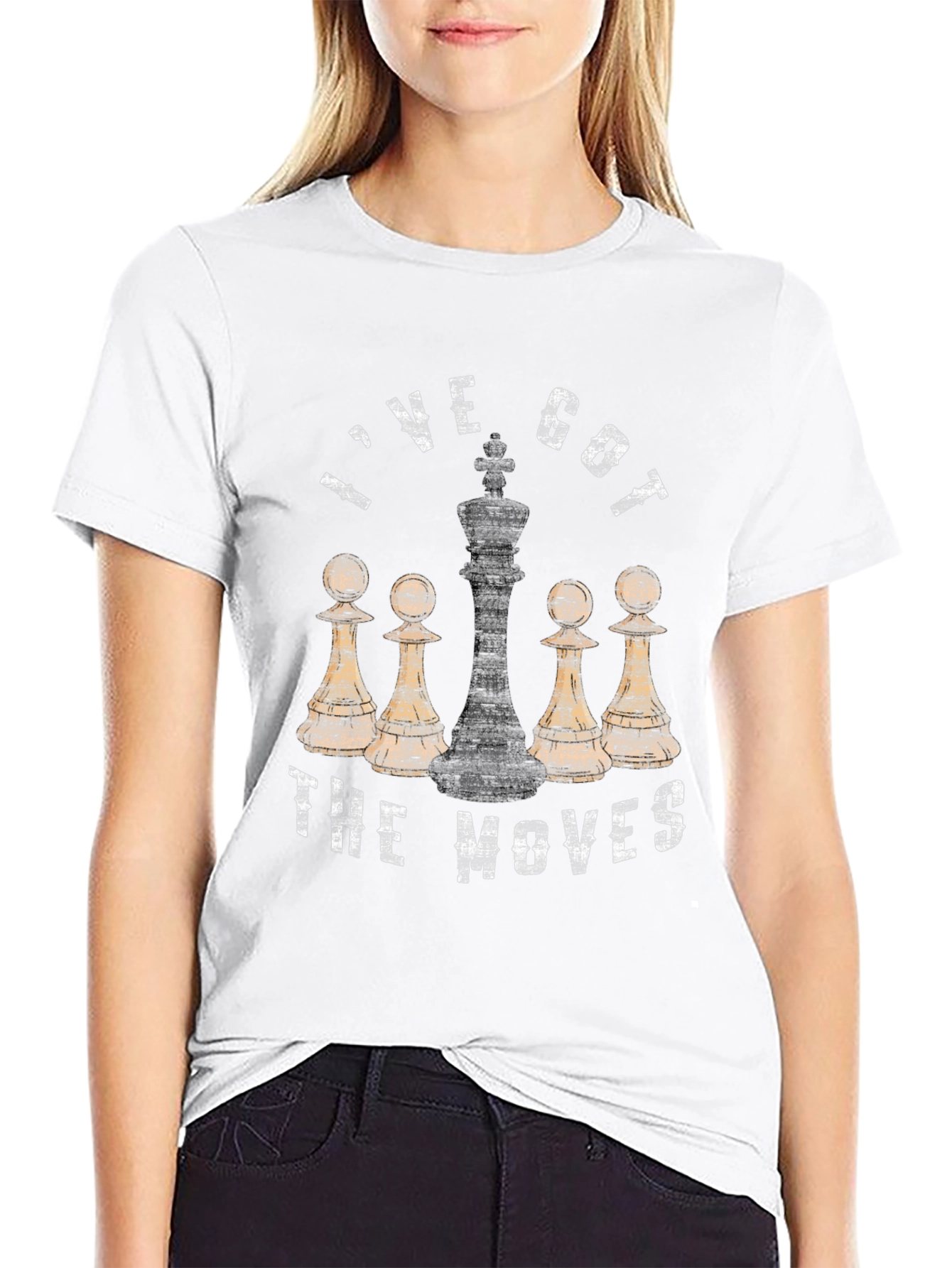 Chess Moves Graphic Tee - Checkmate Style