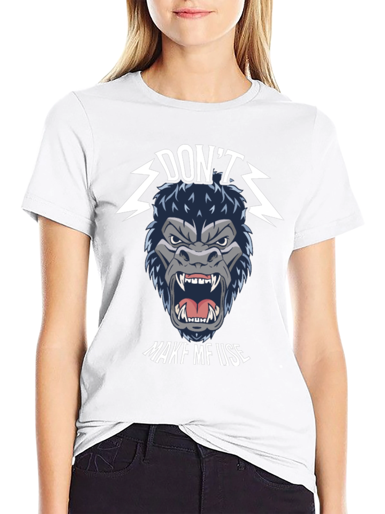 Dont Make Me Use Gorilla Graphic Tee