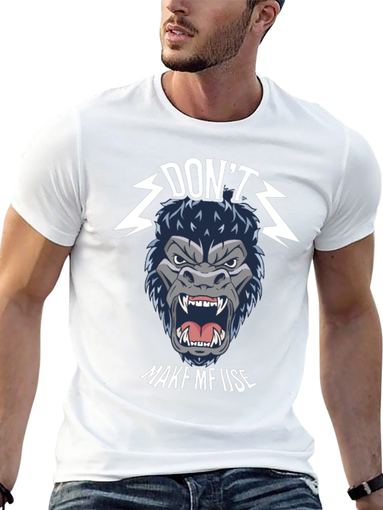 Dont Make Me Use Gorilla Graphic Tee