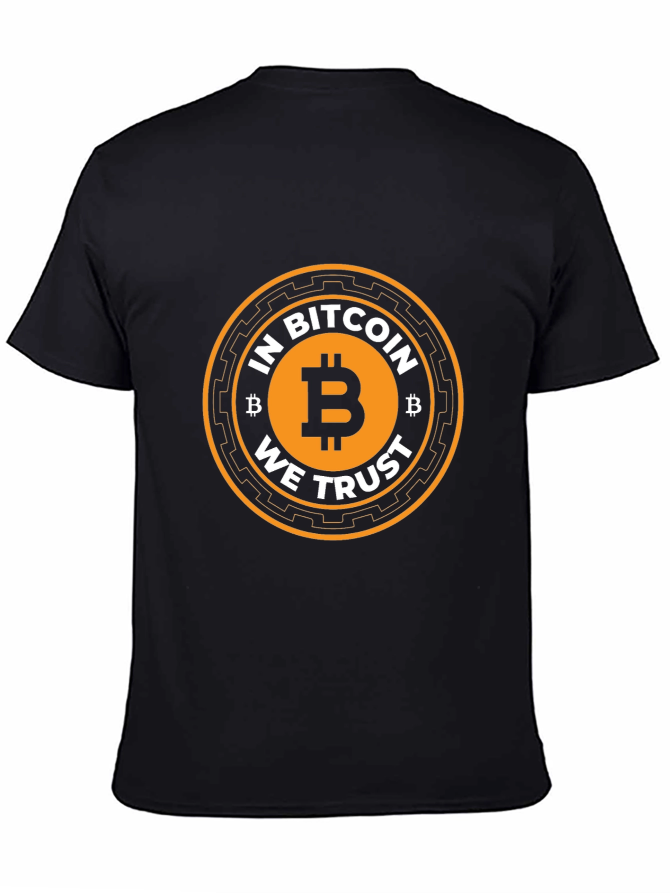 Bitcoin We Trust Black T-Shirt