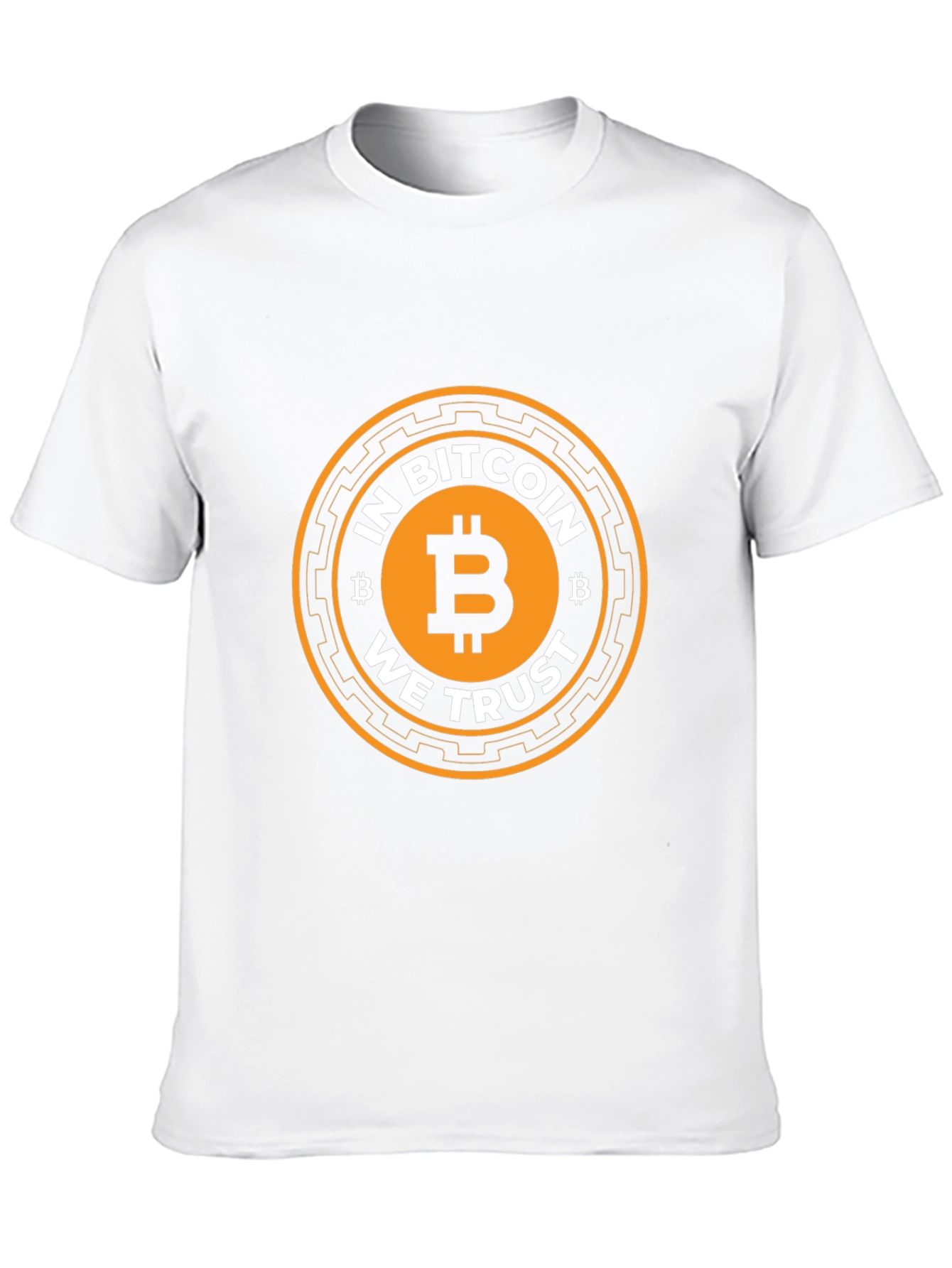 Bitcoin We Trust Black T-Shirt