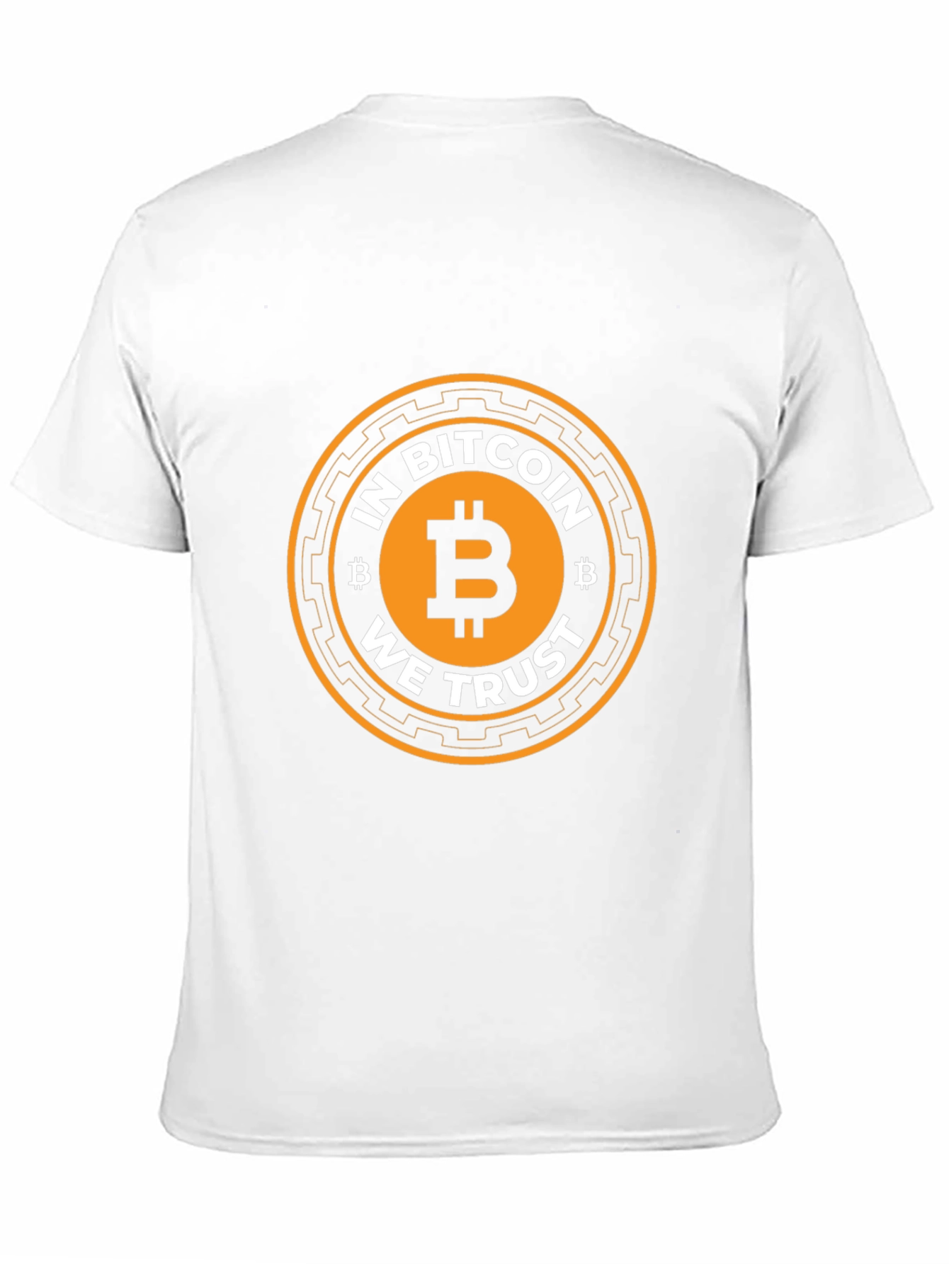 Bitcoin We Trust Black T-Shirt