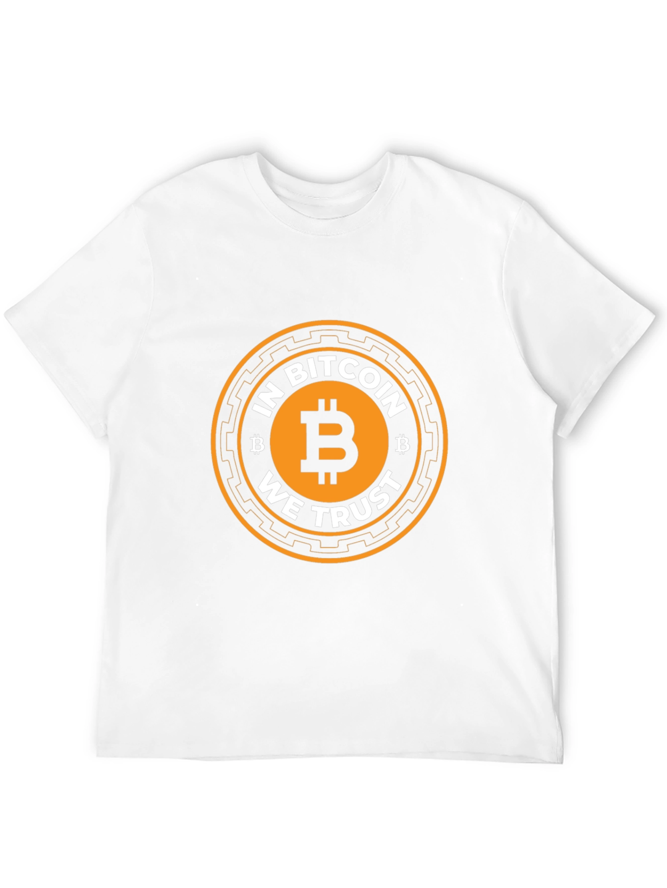Bitcoin We Trust Black T-Shirt