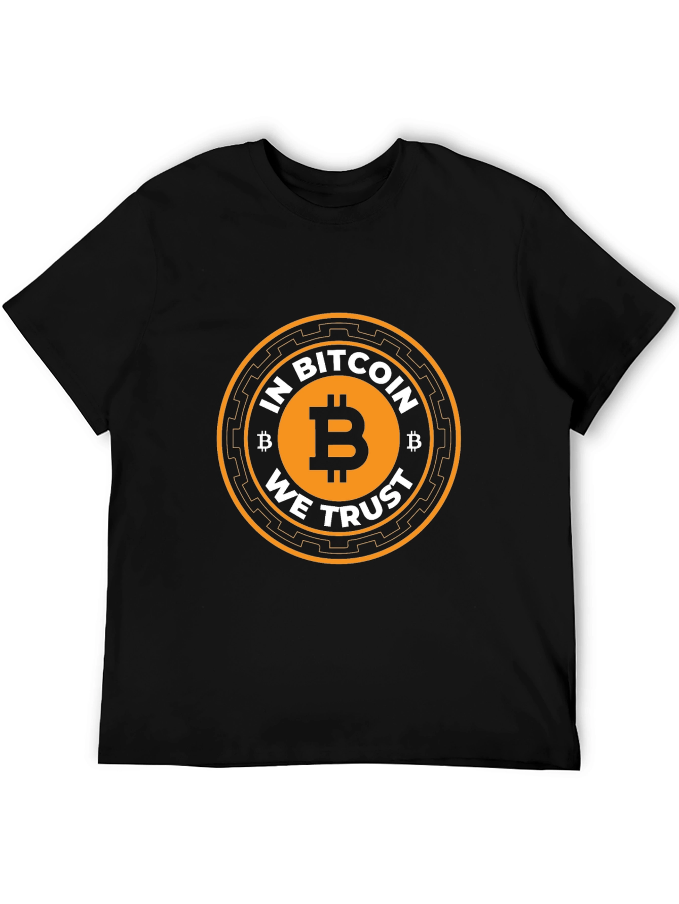 Bitcoin We Trust Black T-Shirt