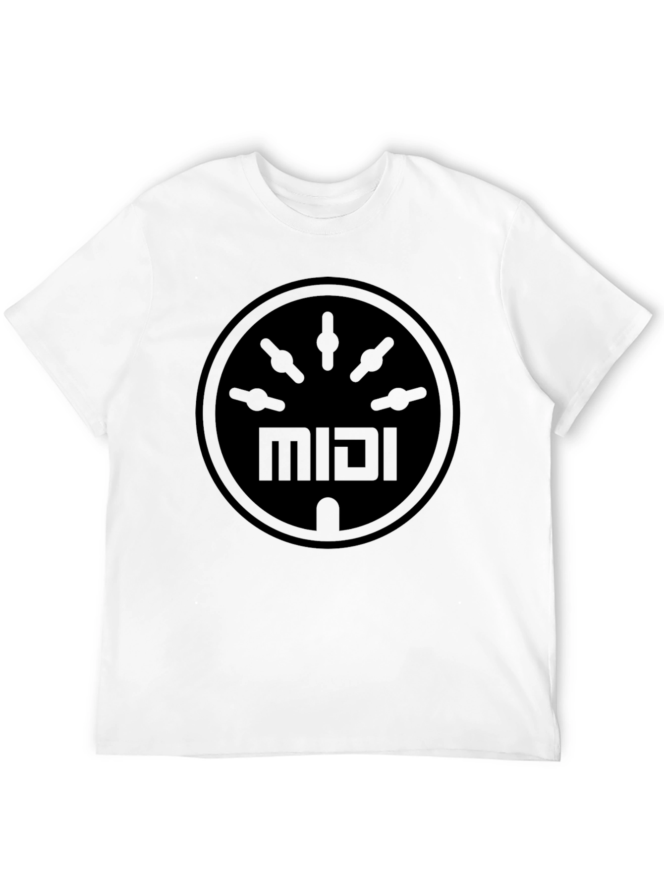 MIDI Symbol Black T-Shirt