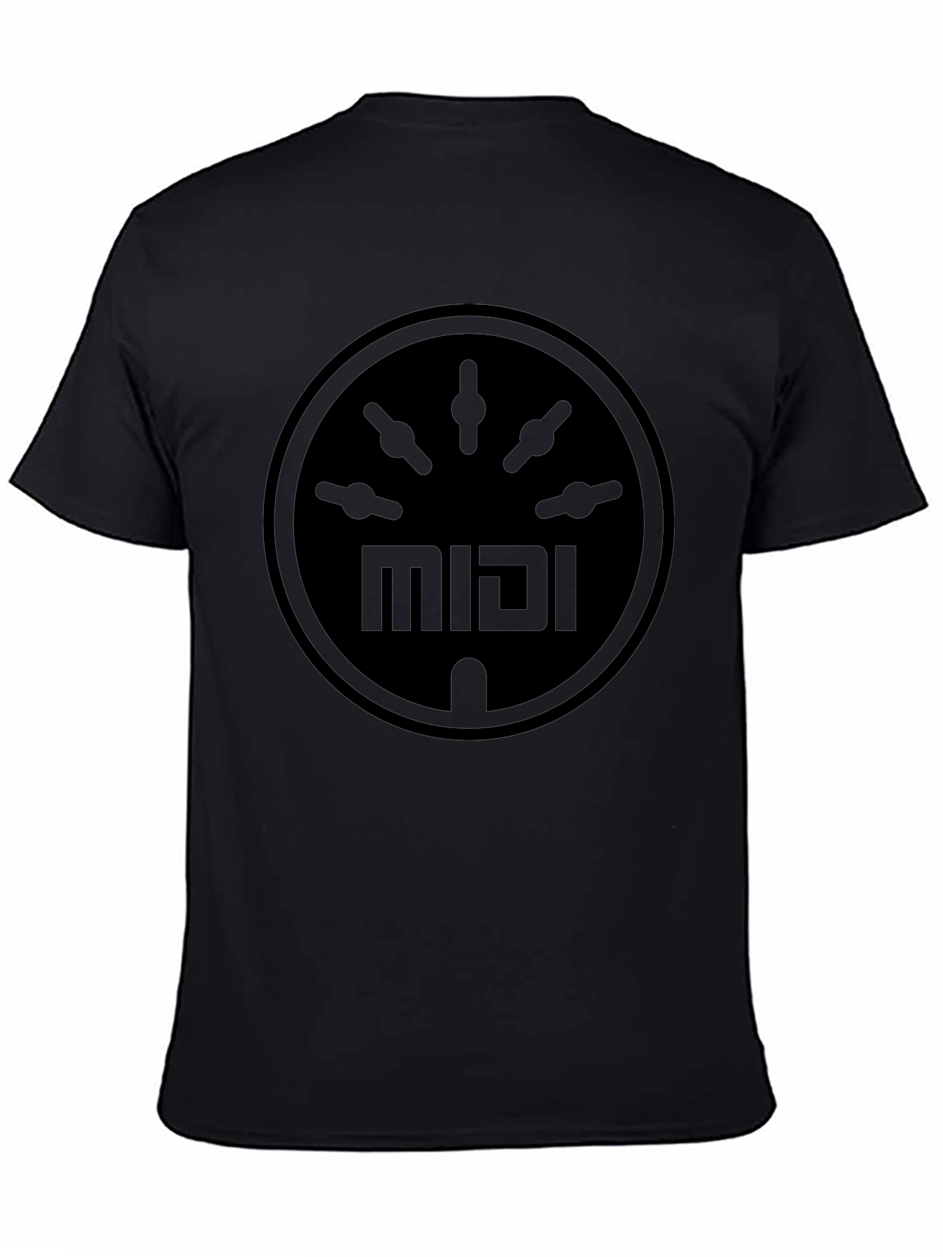 MIDI Symbol Black T-Shirt
