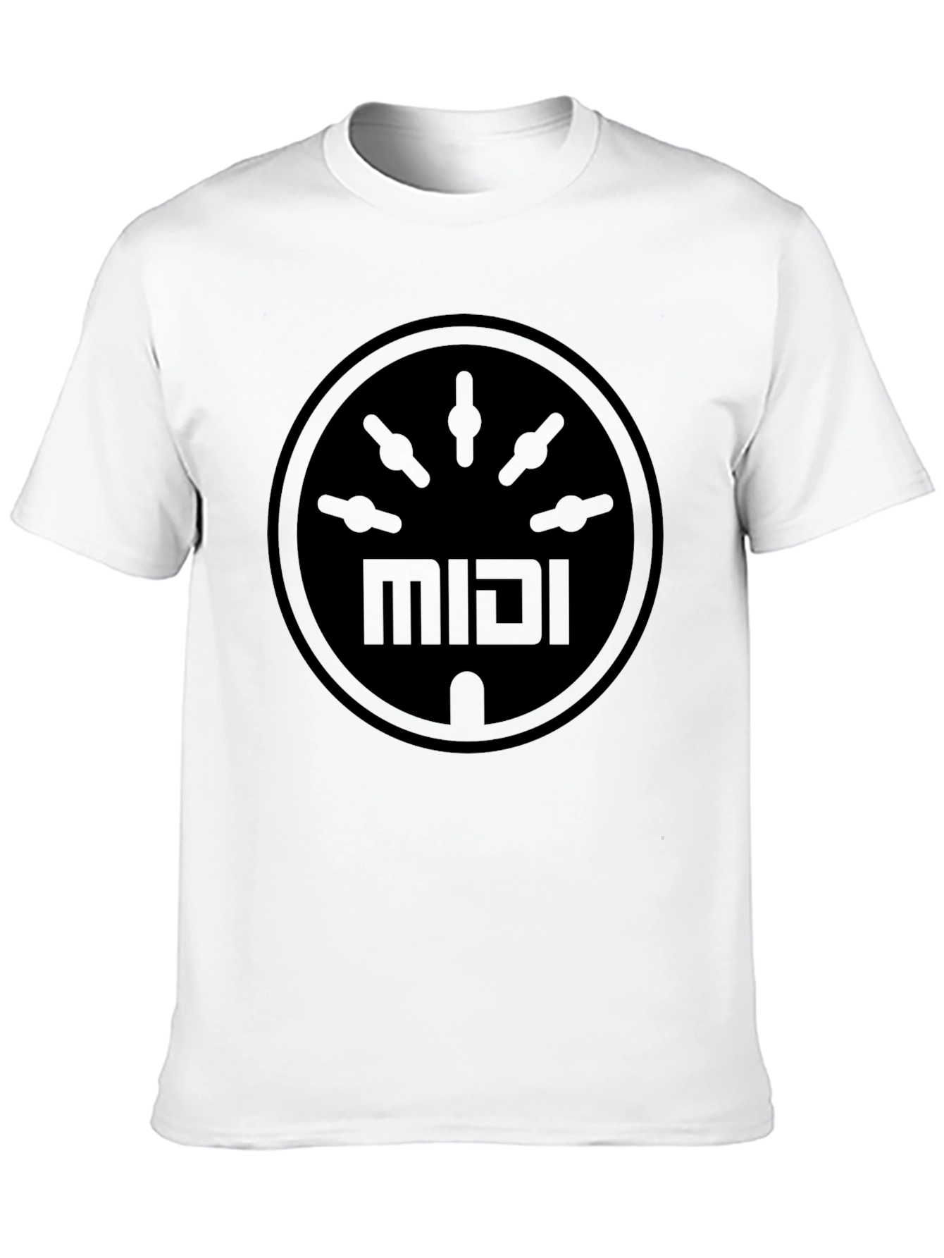 MIDI Symbol Black T-Shirt
