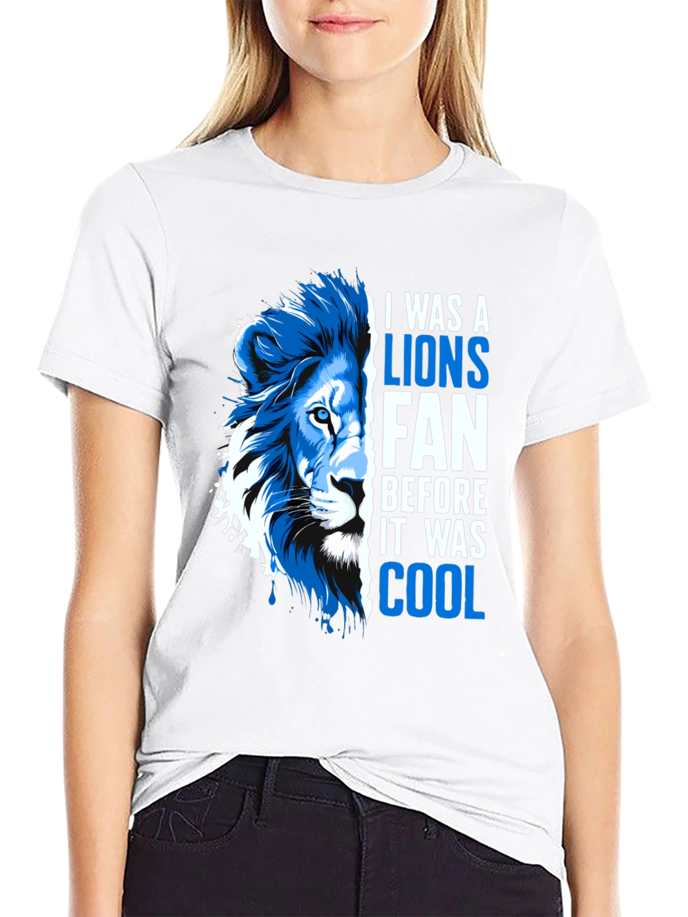 Lions Fan Graphic T-Shirt