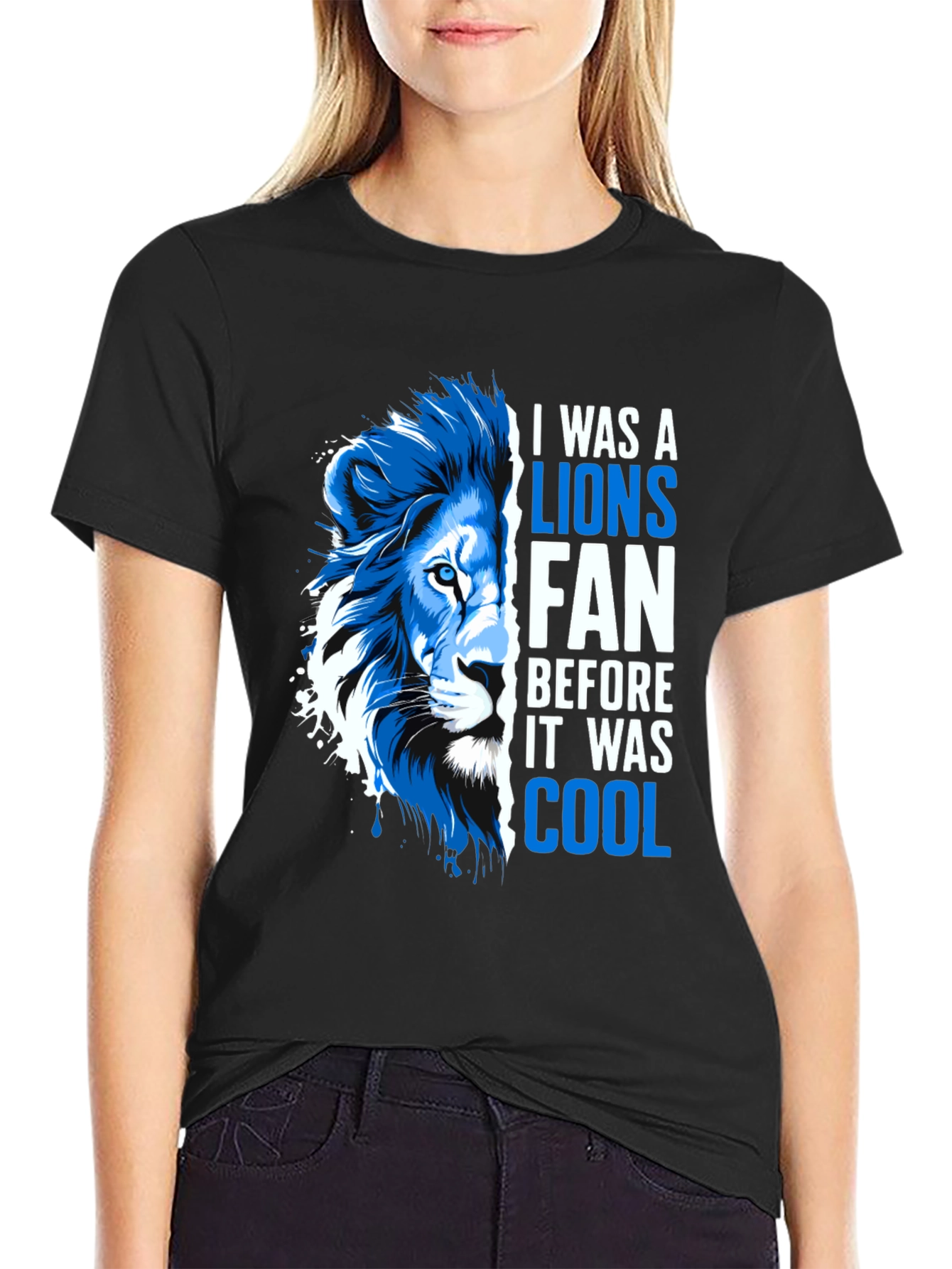Lions Fan Graphic T-Shirt