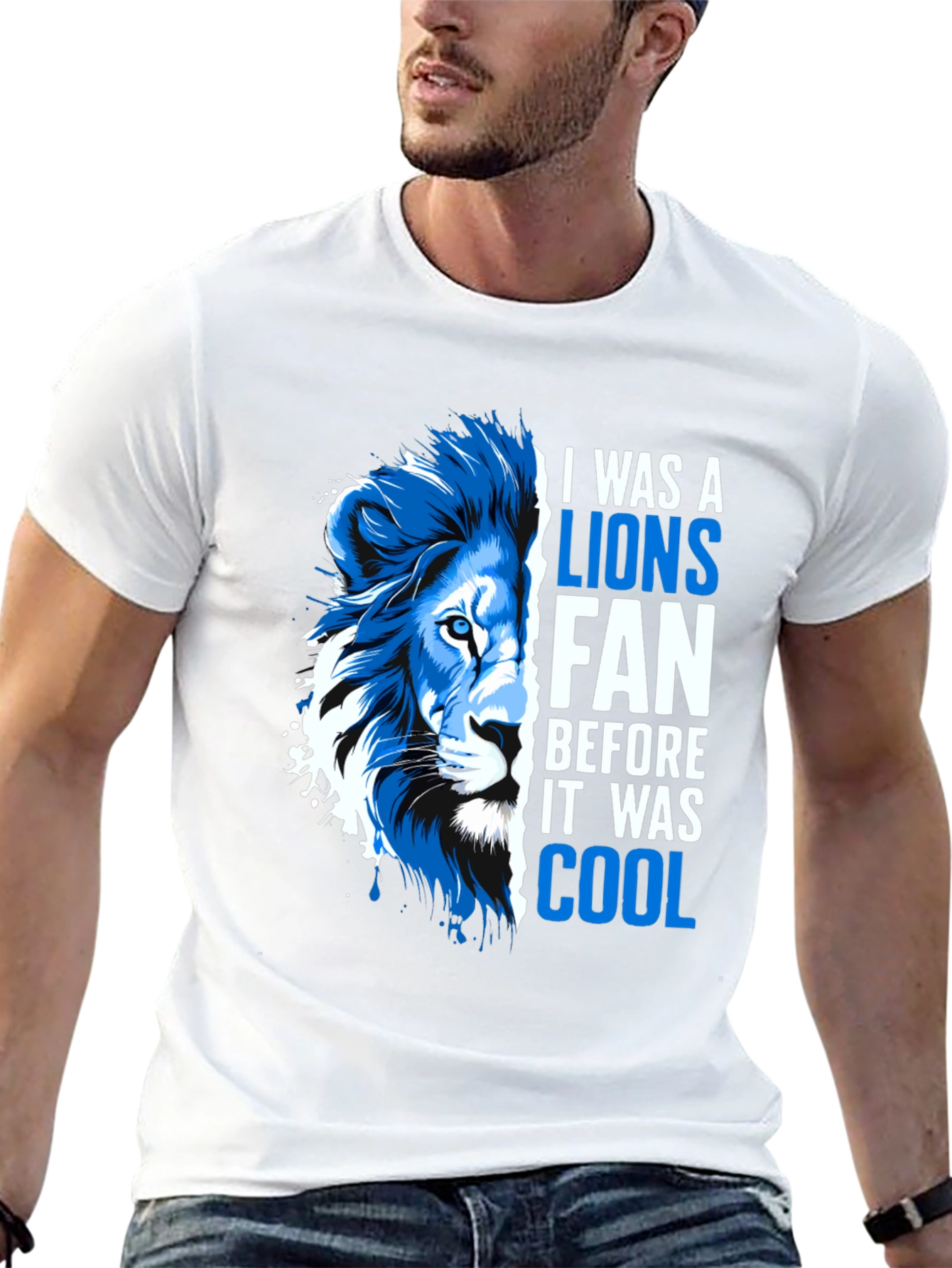 Lions Fan Graphic T-Shirt