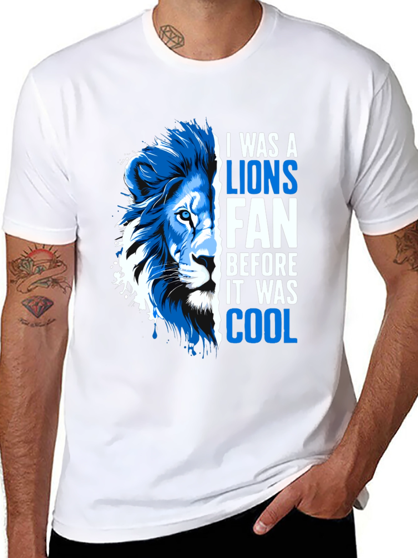 Lions Fan Graphic T-Shirt
