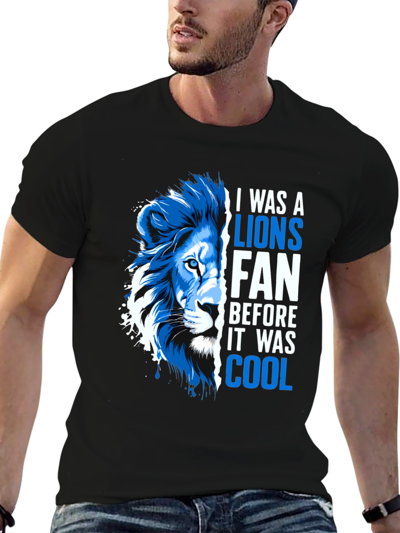 Lions Fan Graphic T-Shirt