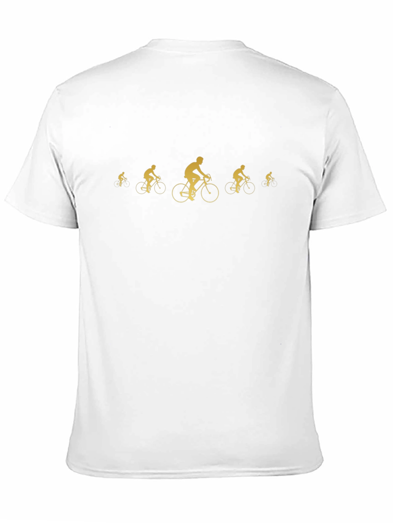 Cycling Silhouette Black T-Shirt