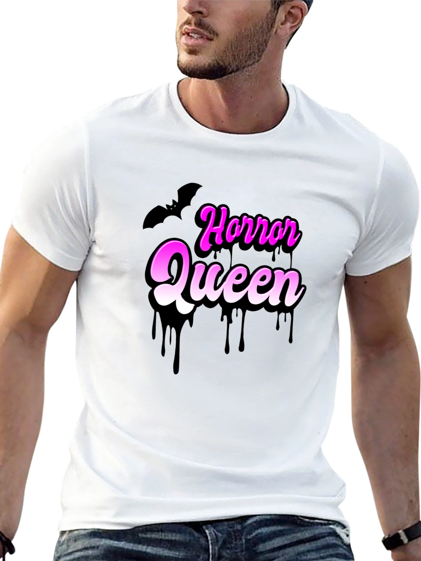 Horror Queen T-Shirt - Spooky Season Apparel