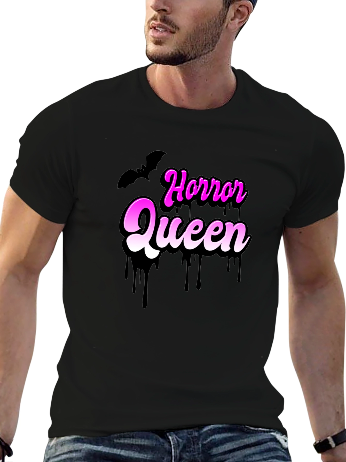 Horror Queen T-Shirt - Spooky Season Apparel