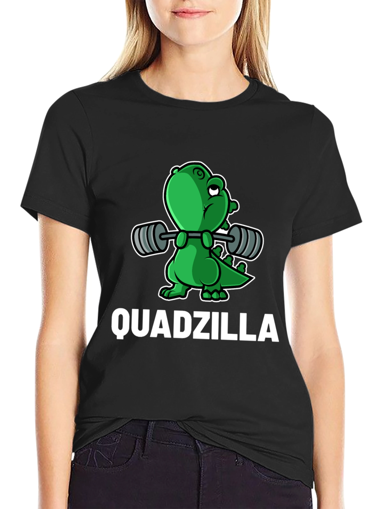 Quadzilla Dinosaur Graphic T-Shirt