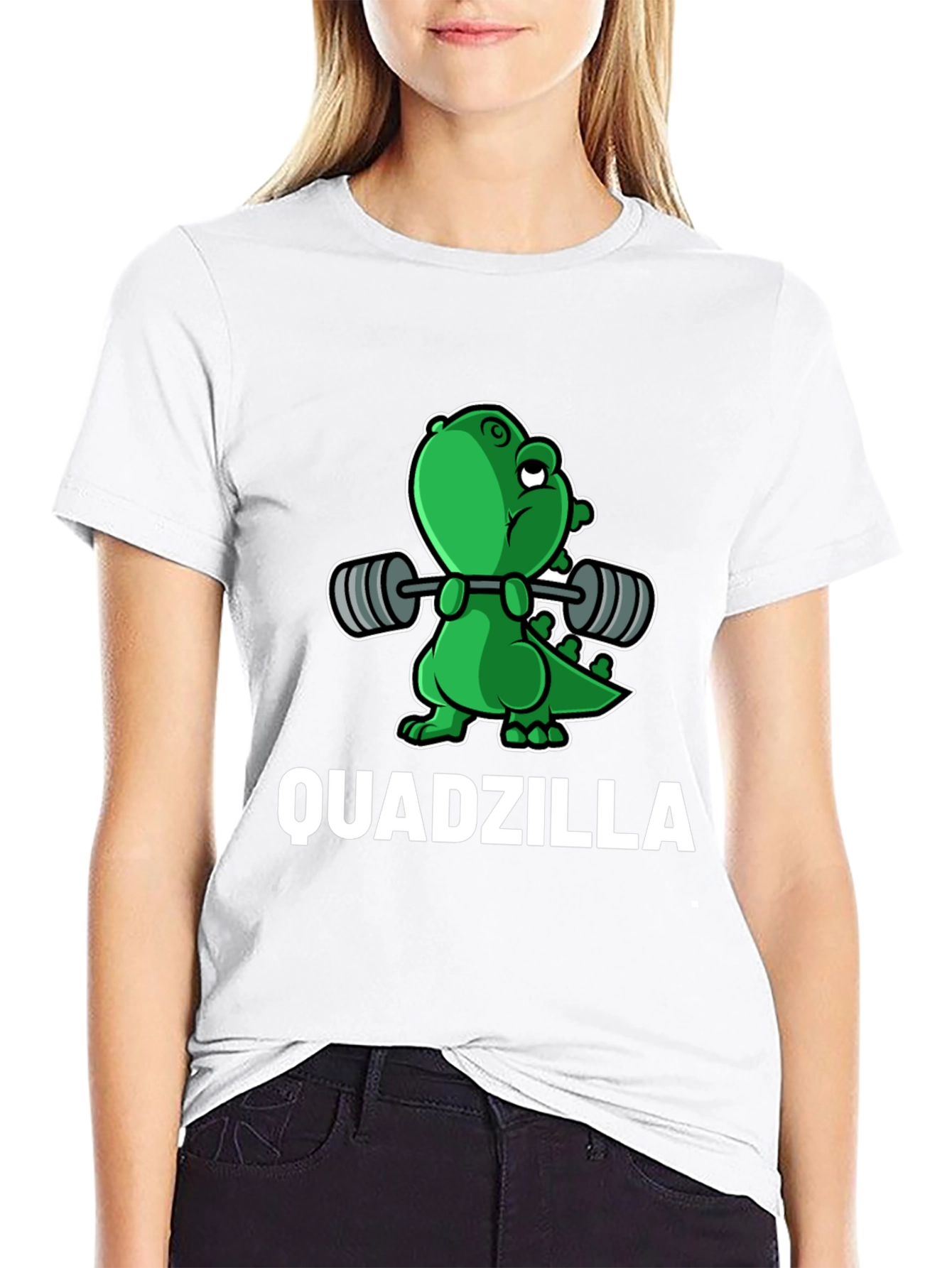 Quadzilla Dinosaur Graphic T-Shirt