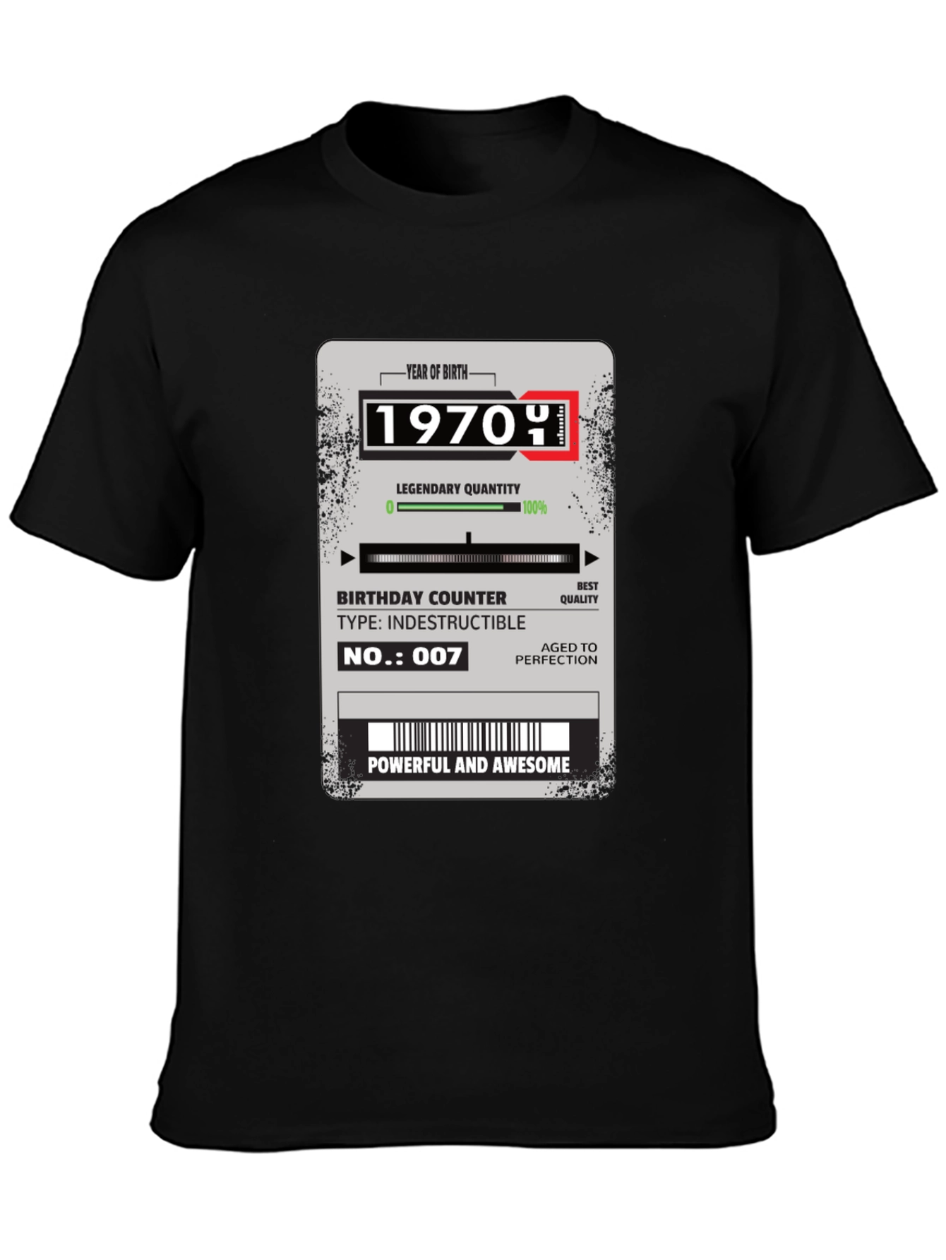 1970 Birthday T-Shirt - Legendary Edition