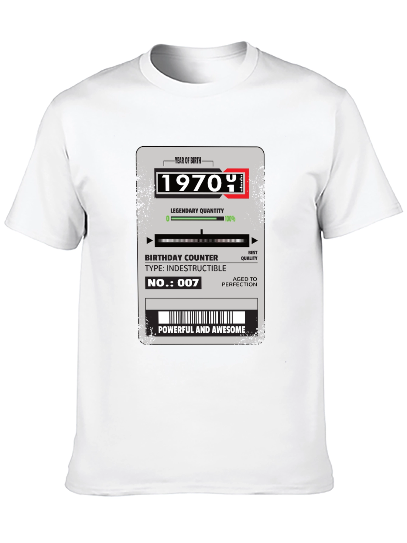 1970 Birthday T-Shirt - Legendary Edition