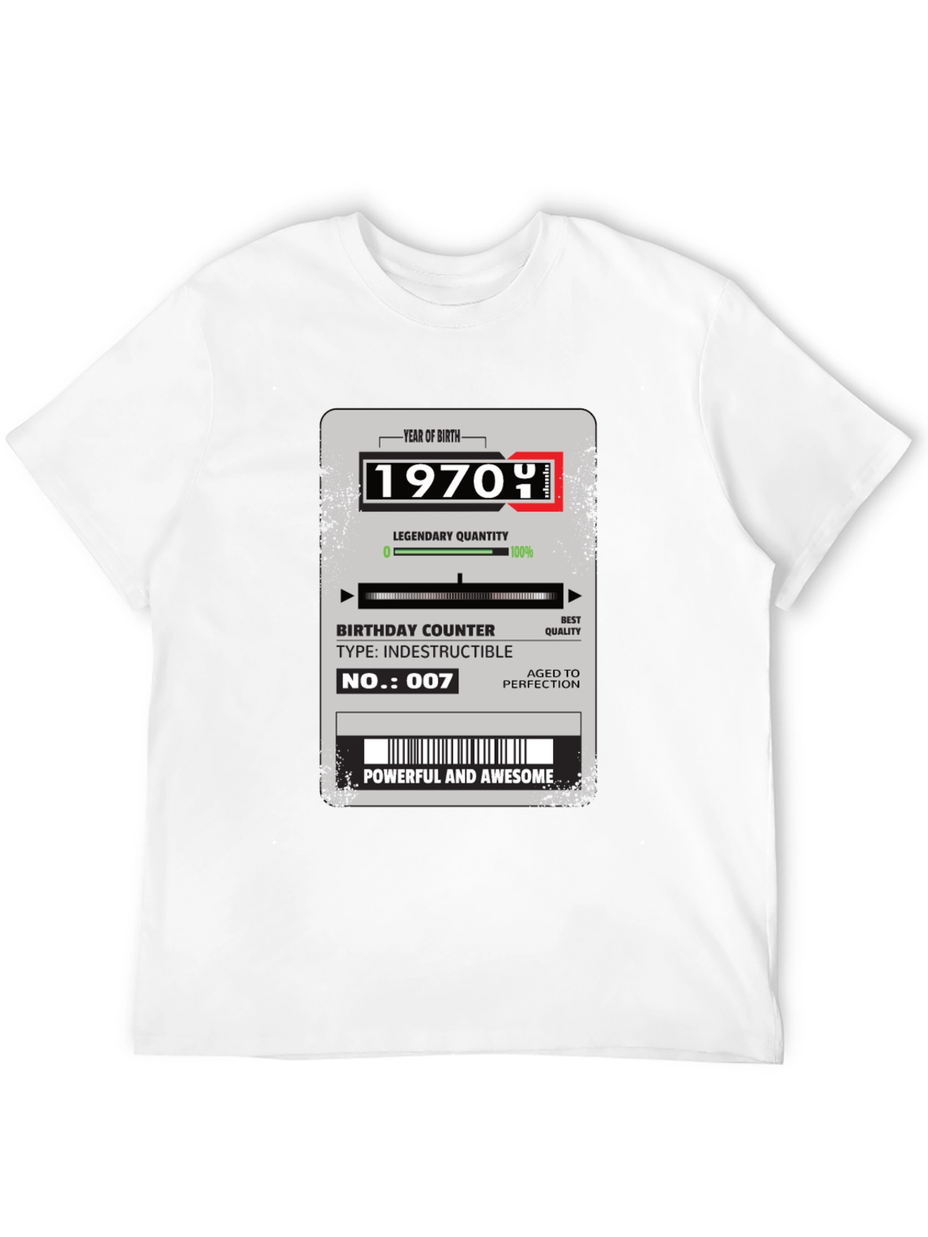 1970 Birthday T-Shirt - Legendary Edition
