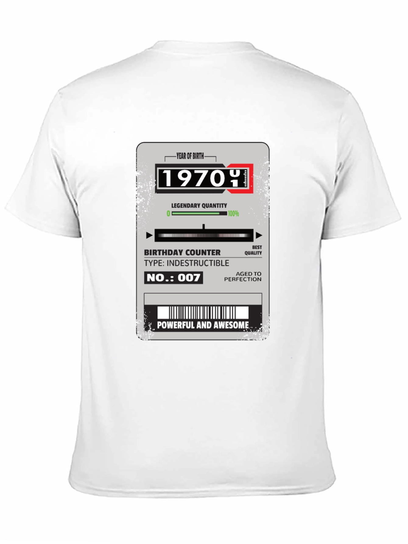 1970 Birthday T-Shirt - Legendary Edition