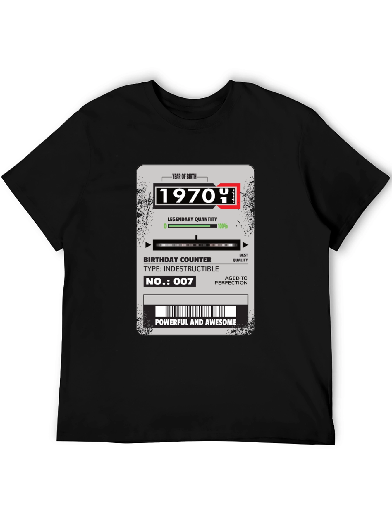 1970 Birthday T-Shirt - Legendary Edition