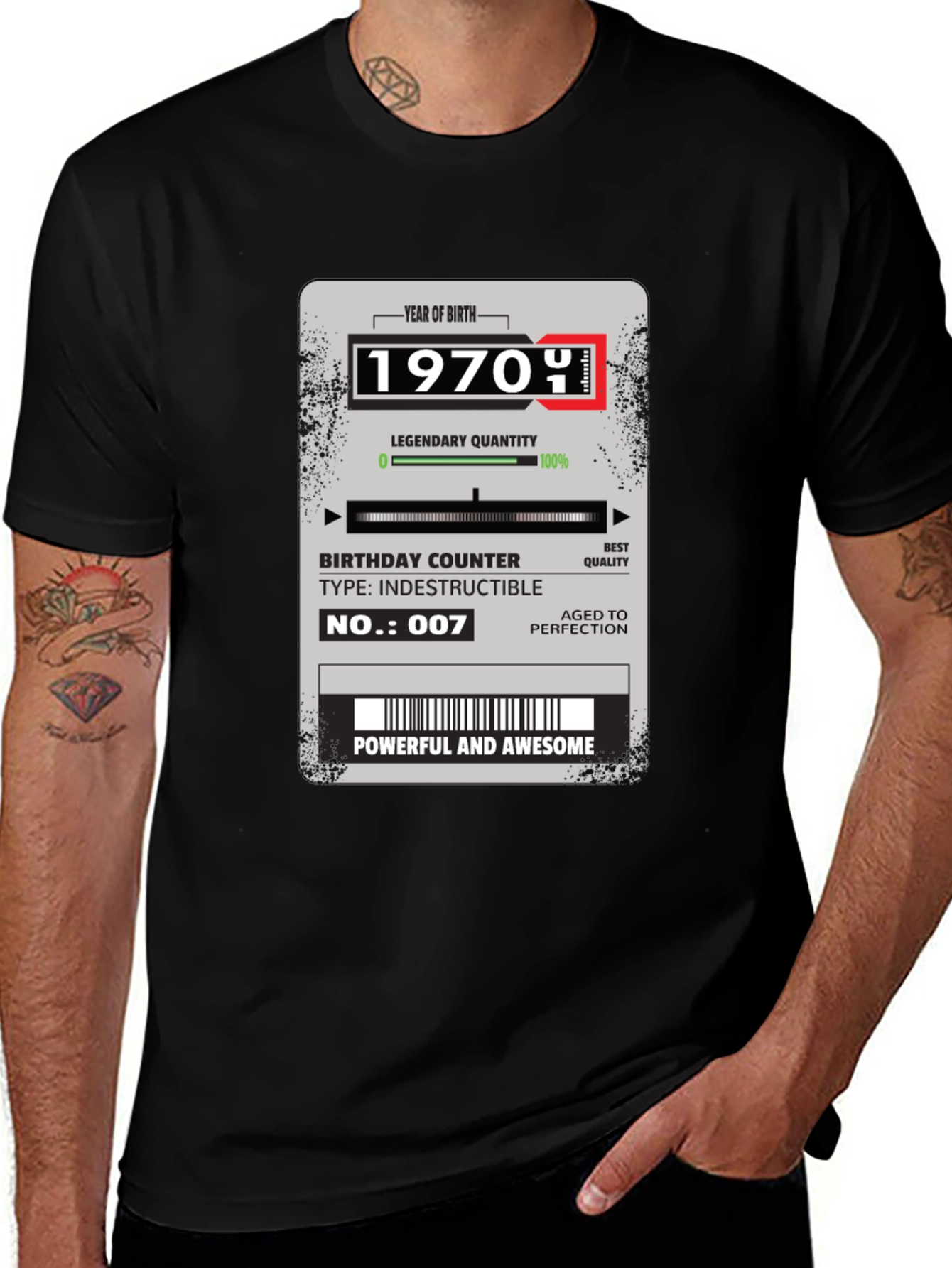 1970 Birthday T-Shirt - Legendary Edition