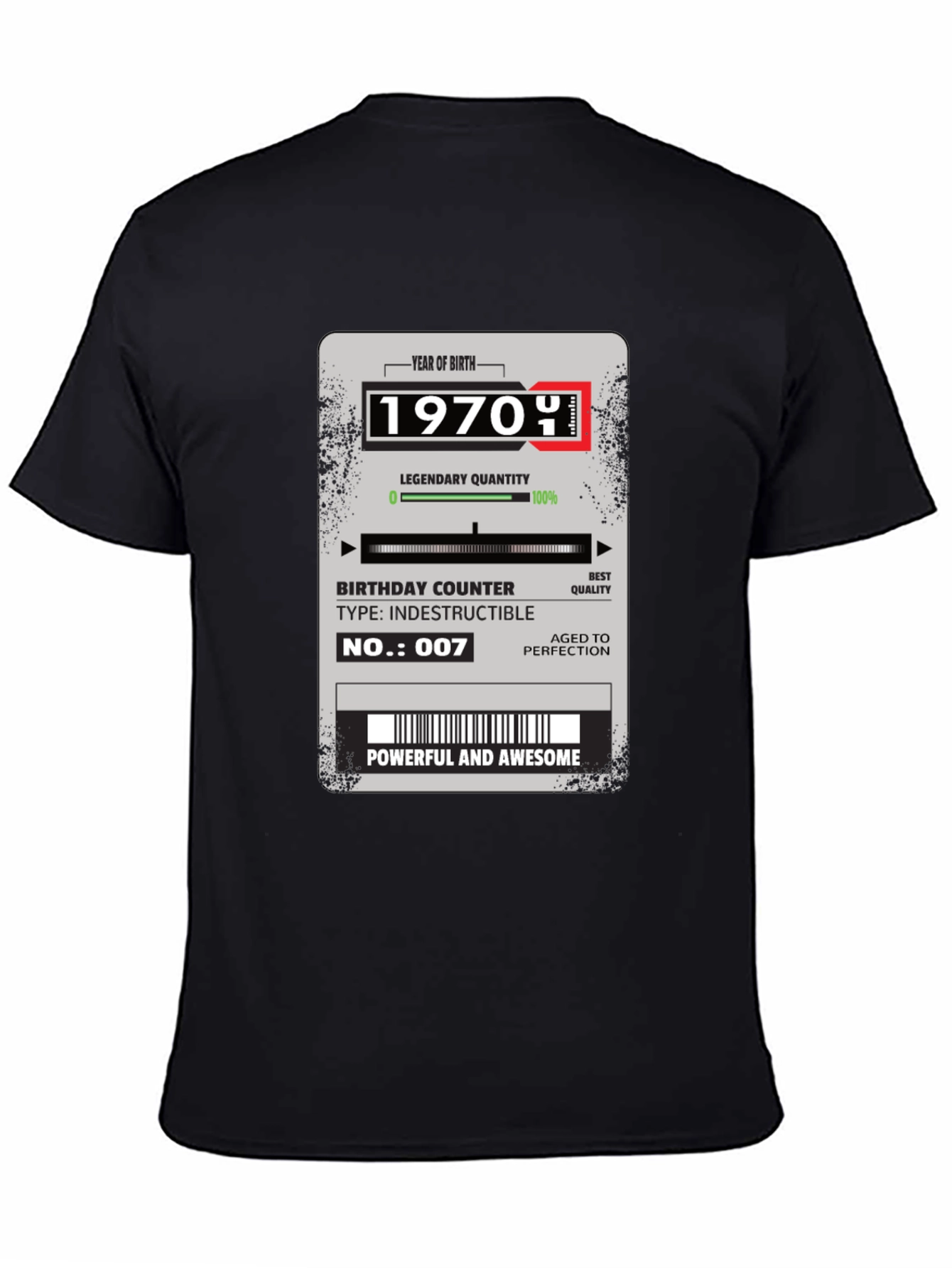 1970 Birthday T-Shirt - Legendary Edition
