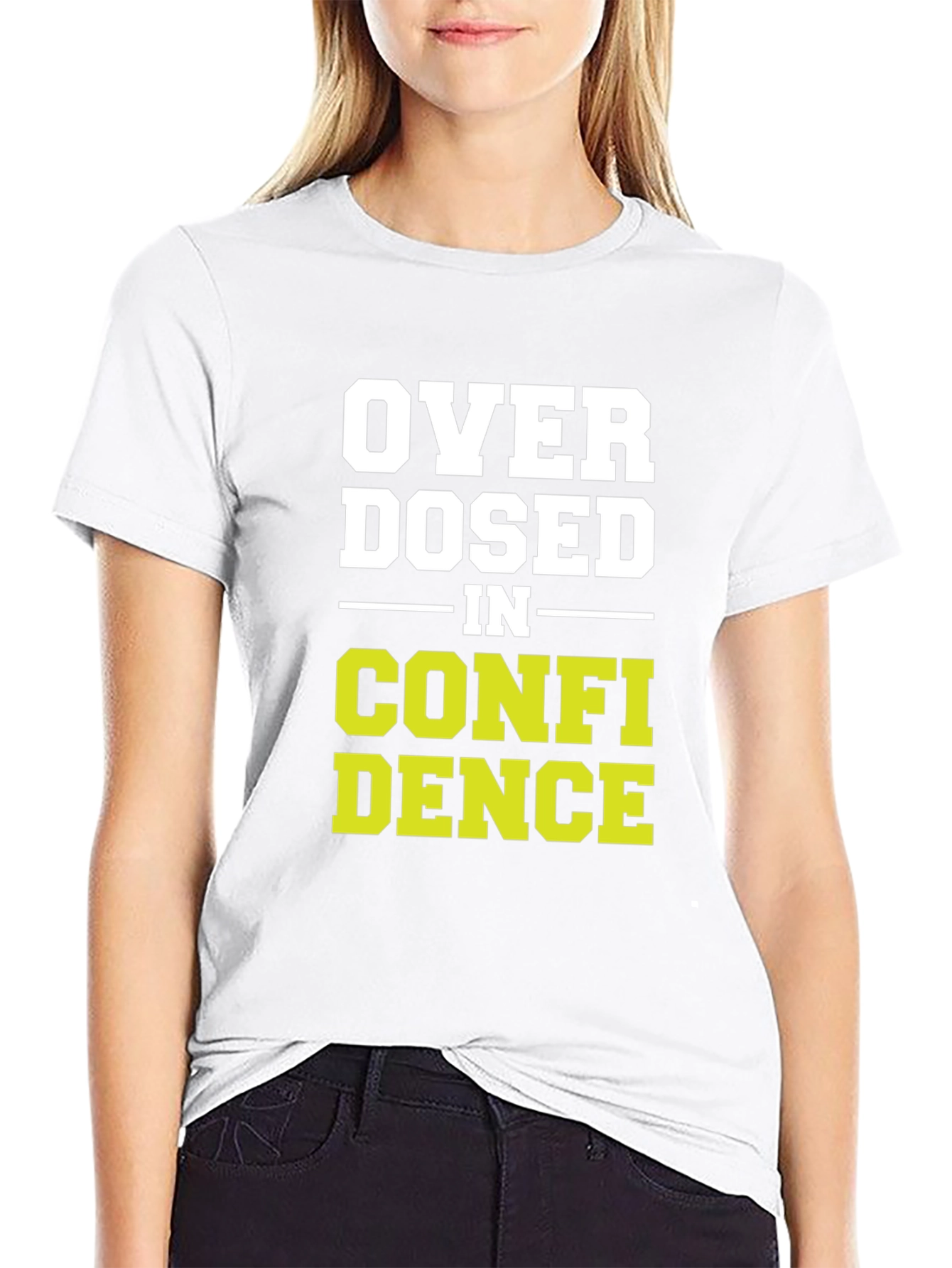 Overdosed in Confidence Graphic T-Shirt