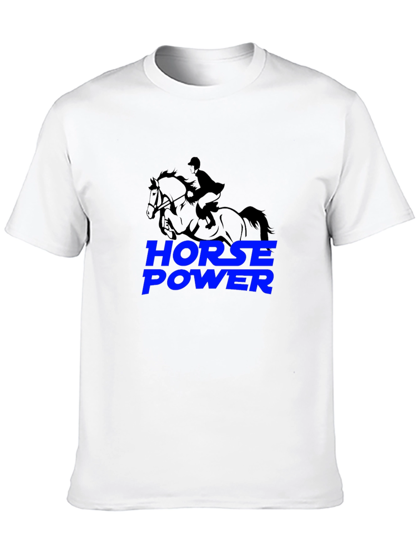 Horse Power Black T-Shirt
