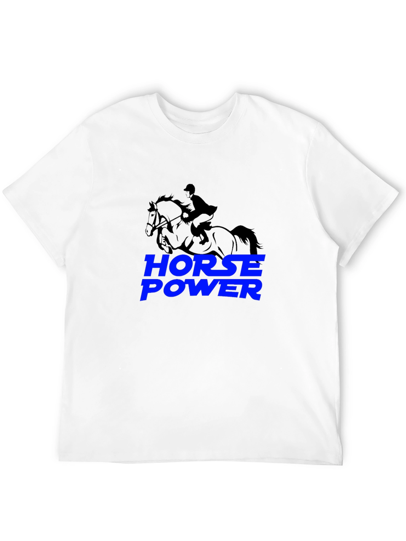 Horse Power Black T-Shirt