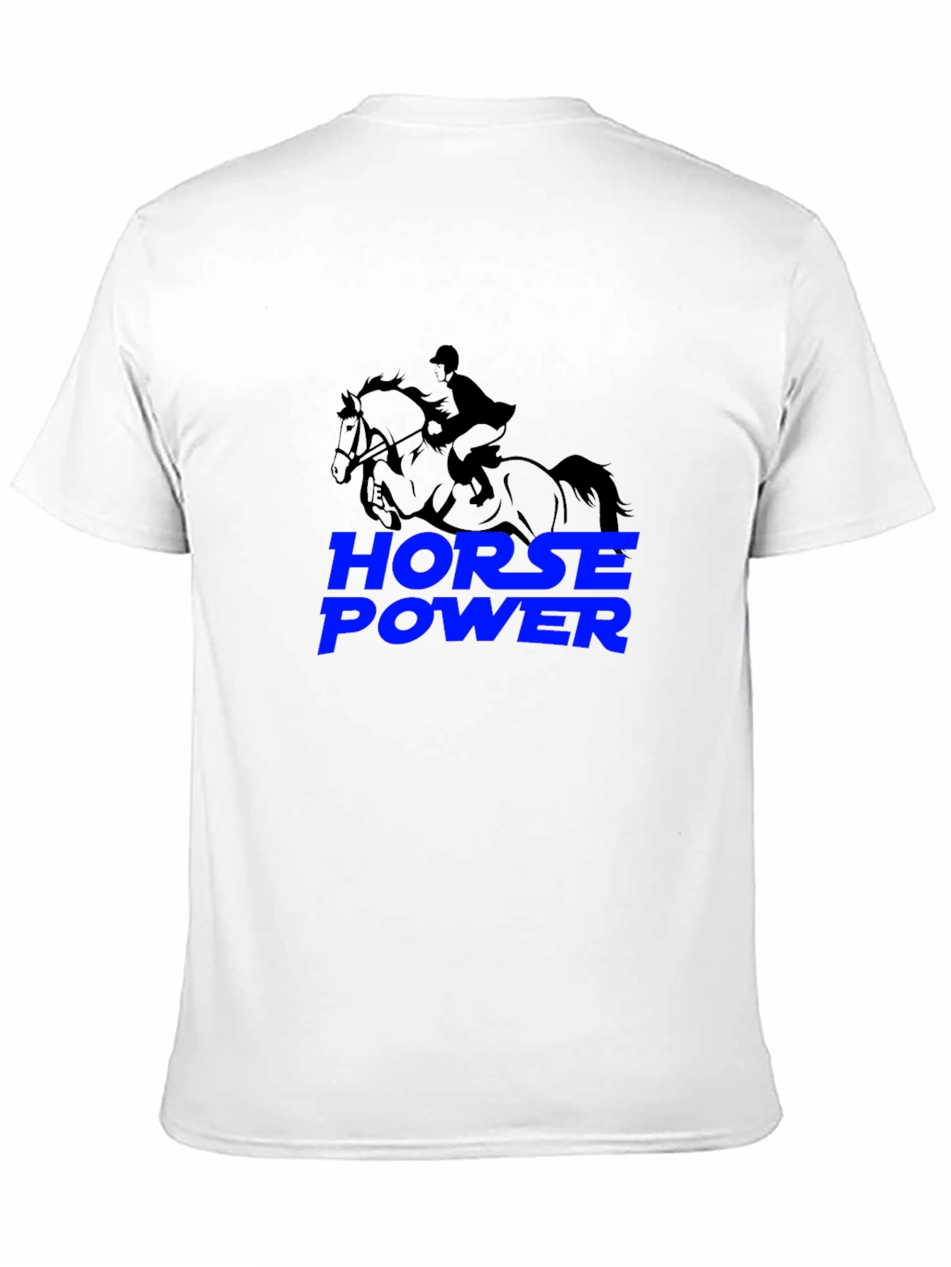Horse Power Black T-Shirt