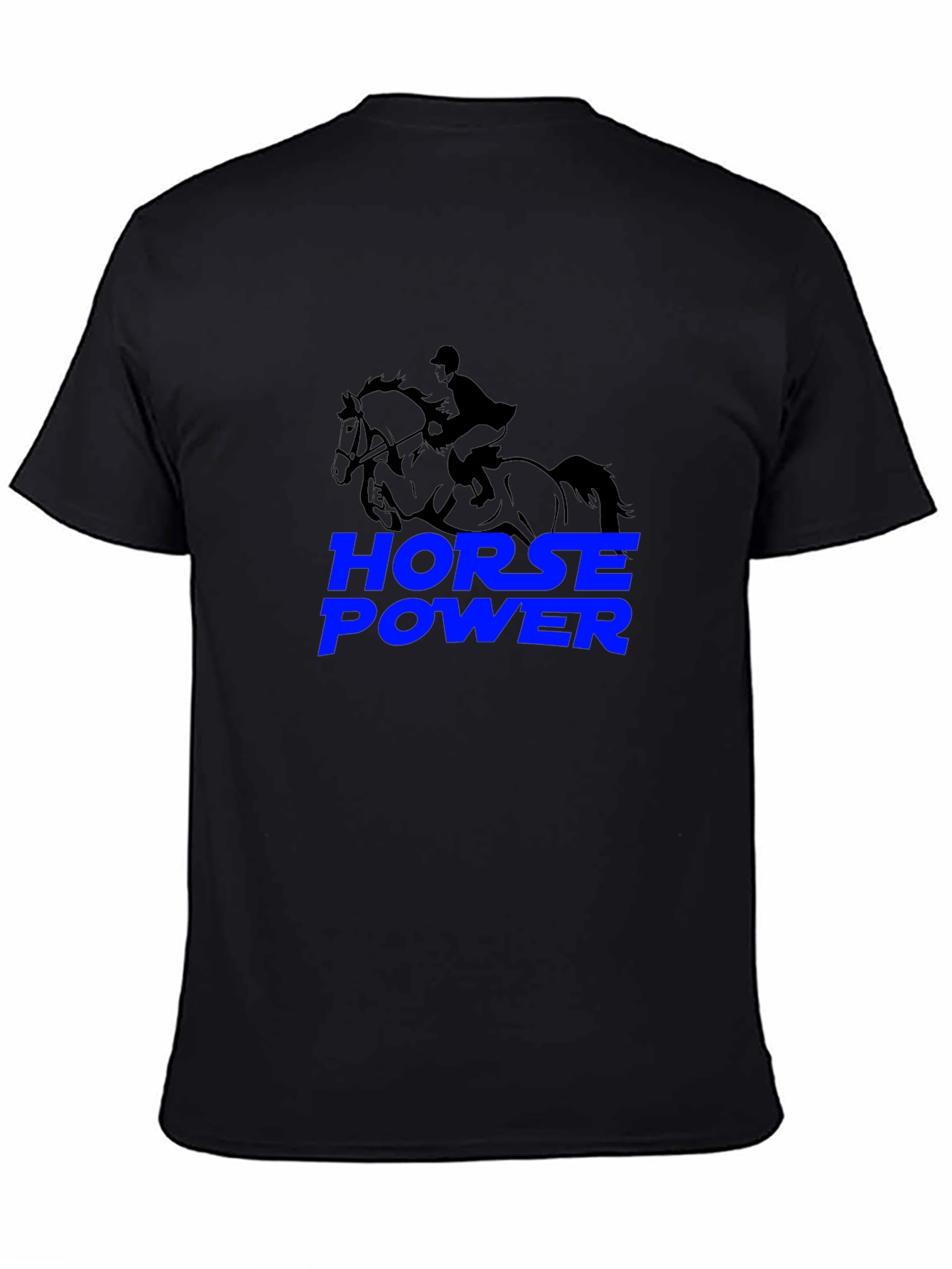 Horse Power Black T-Shirt