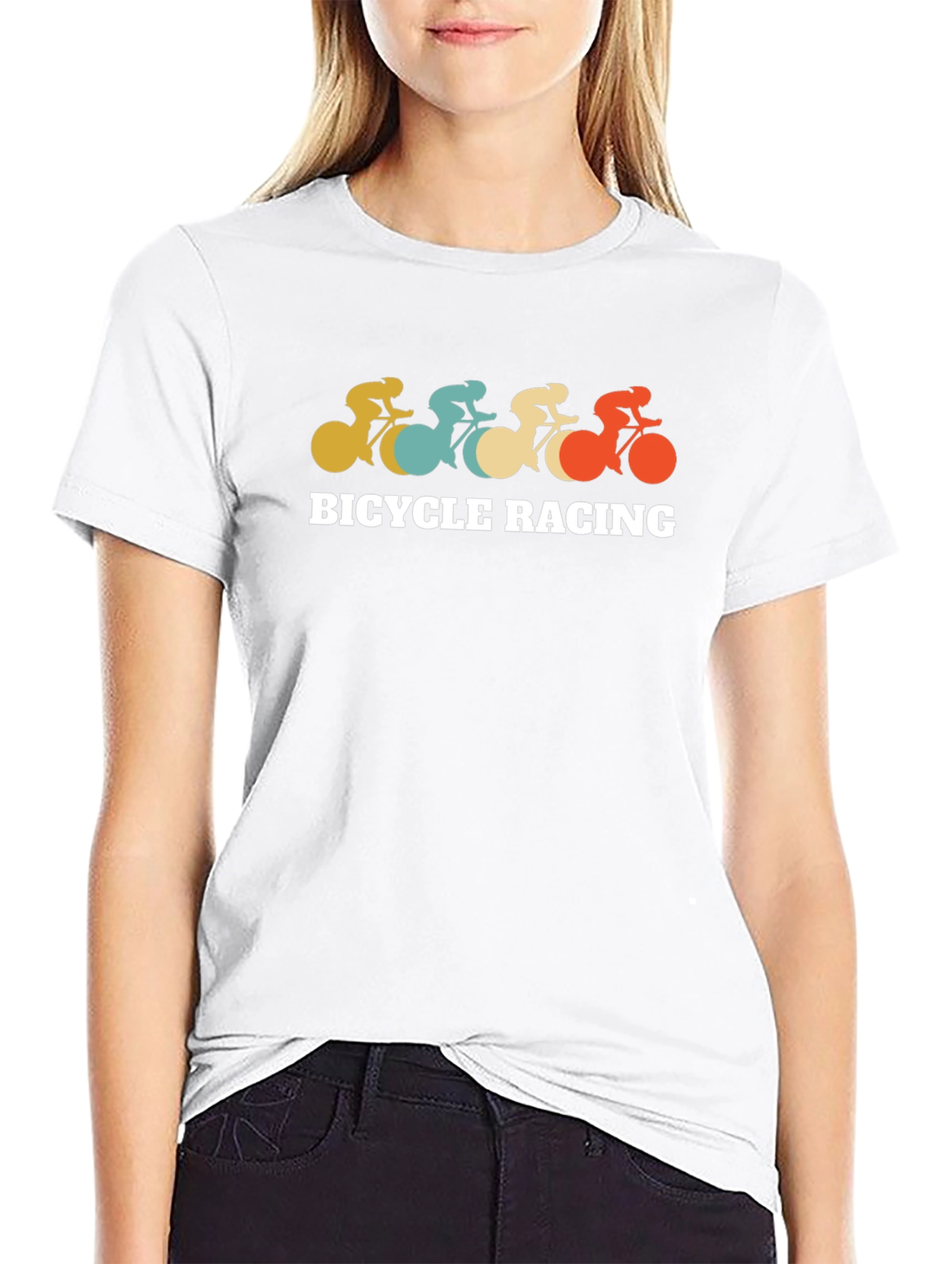 Bicycle Racing Retro T-Shirt