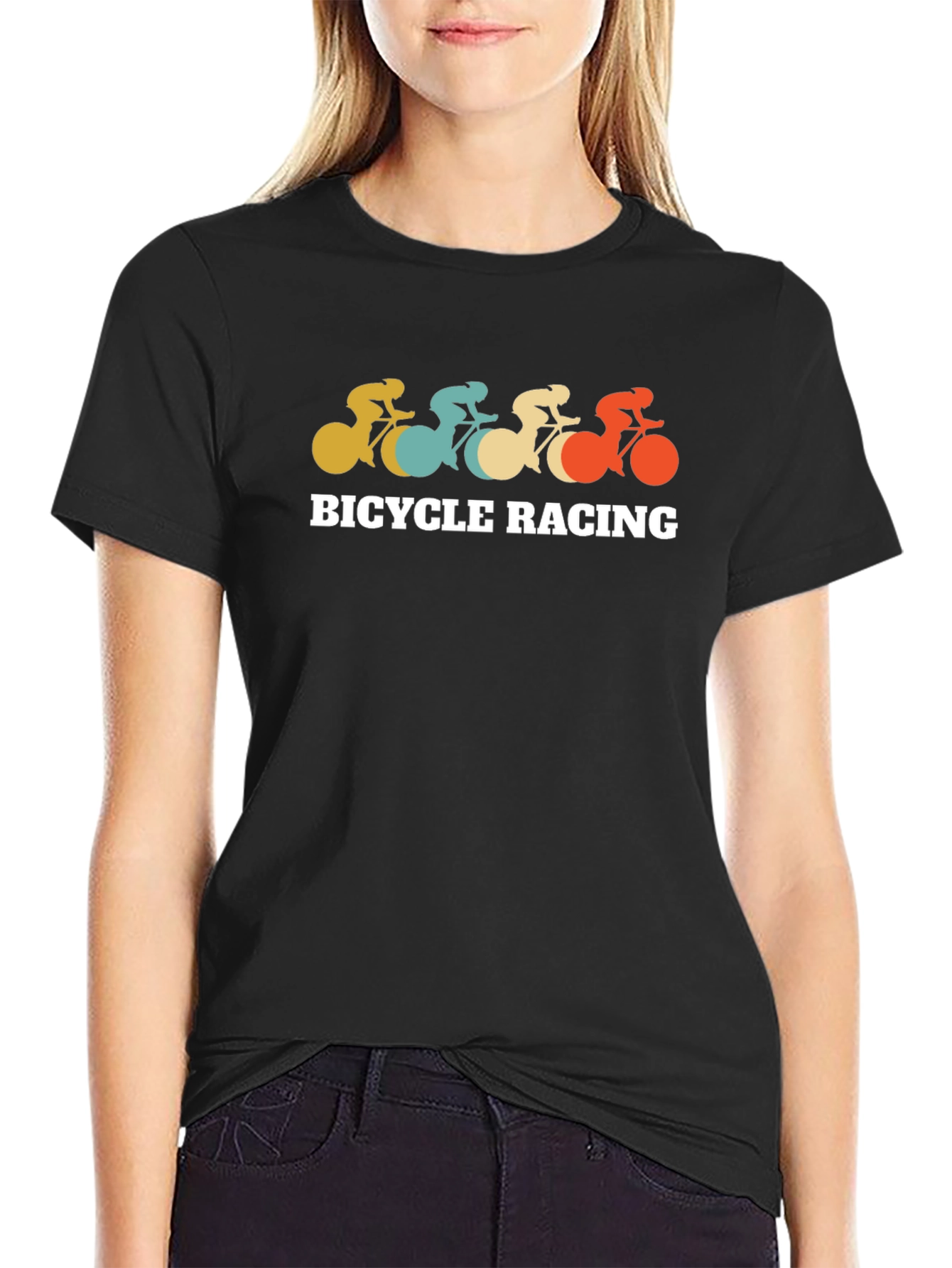 Bicycle Racing Retro T-Shirt