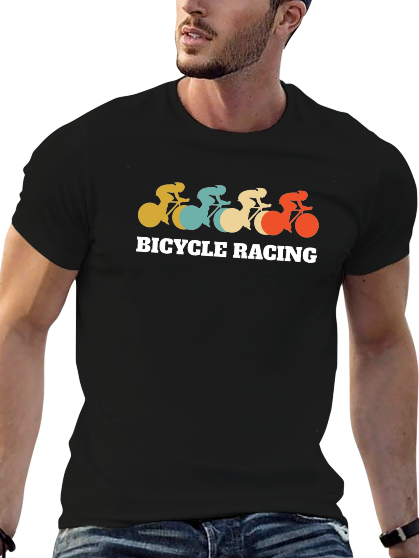 Bicycle Racing Retro T-Shirt