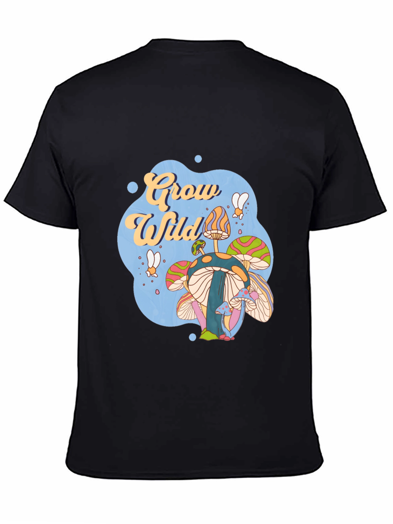 Groovy Mushroom Graphic T-Shirt - Grow Wild