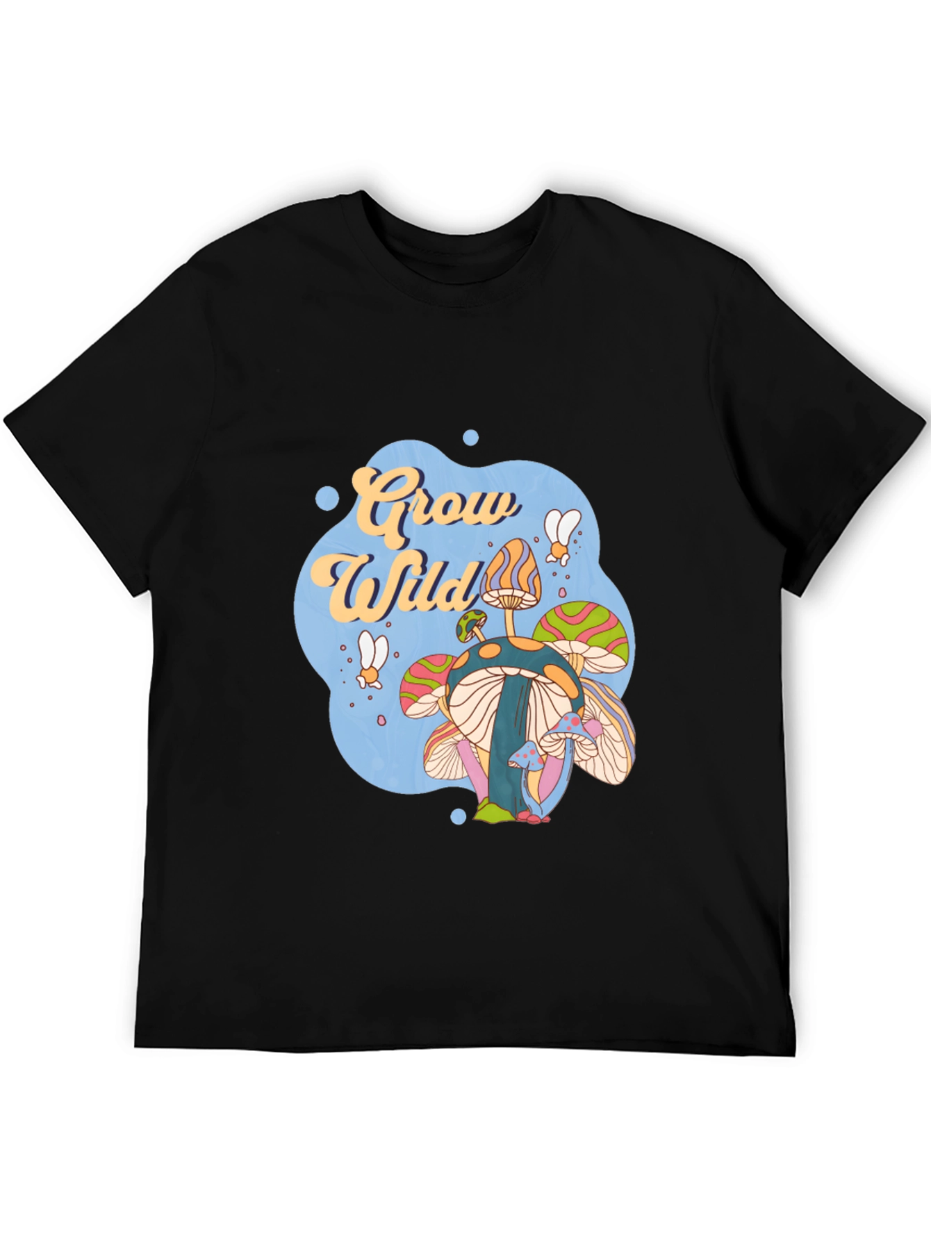 Groovy Mushroom Graphic T-Shirt - Grow Wild