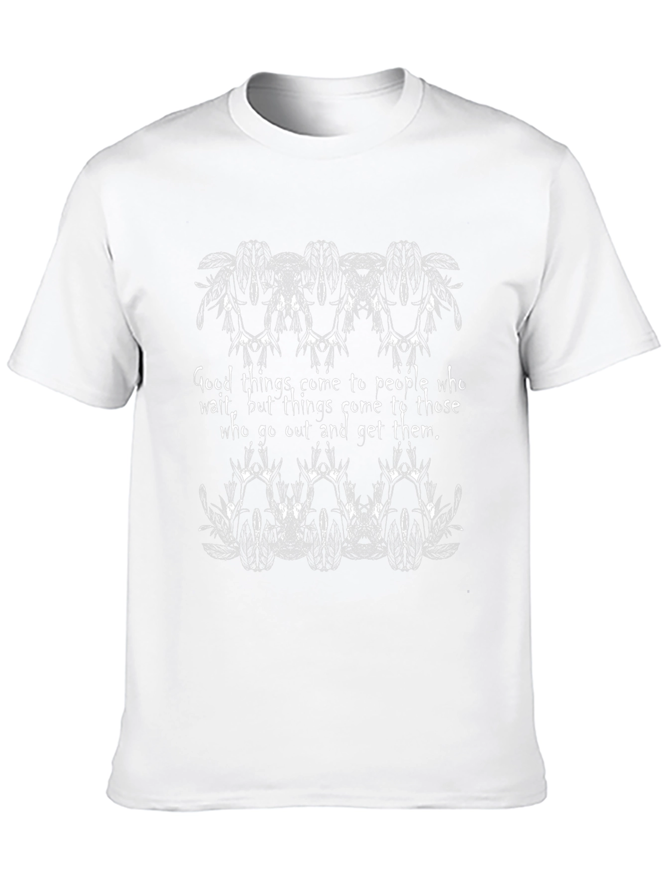 Motivational Motorcycle Graphic T-Shirt - Black