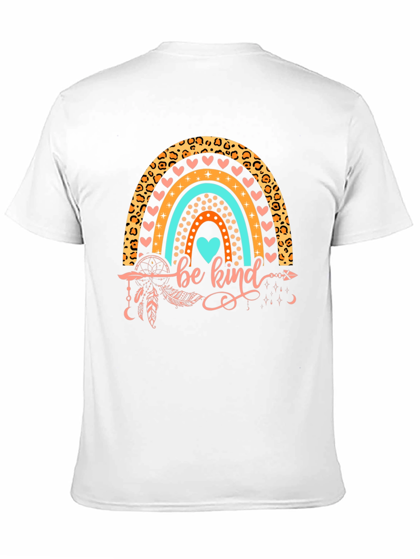 Be Kind Rainbow Graphic Tee