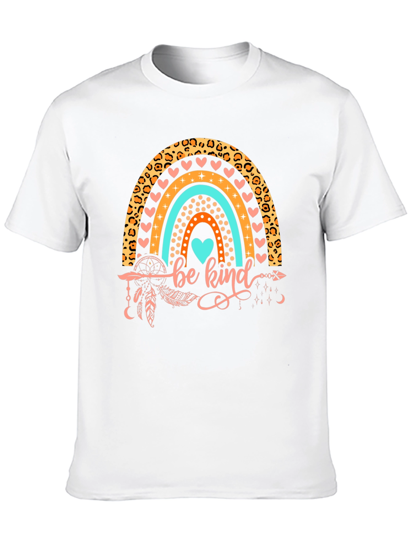 Be Kind Rainbow Graphic Tee