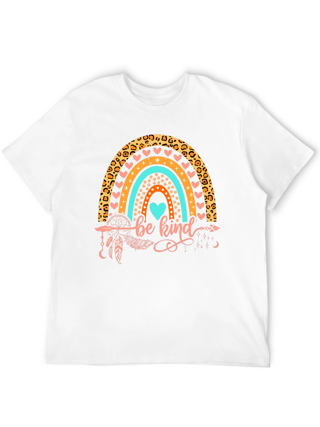Be Kind Rainbow Graphic Tee