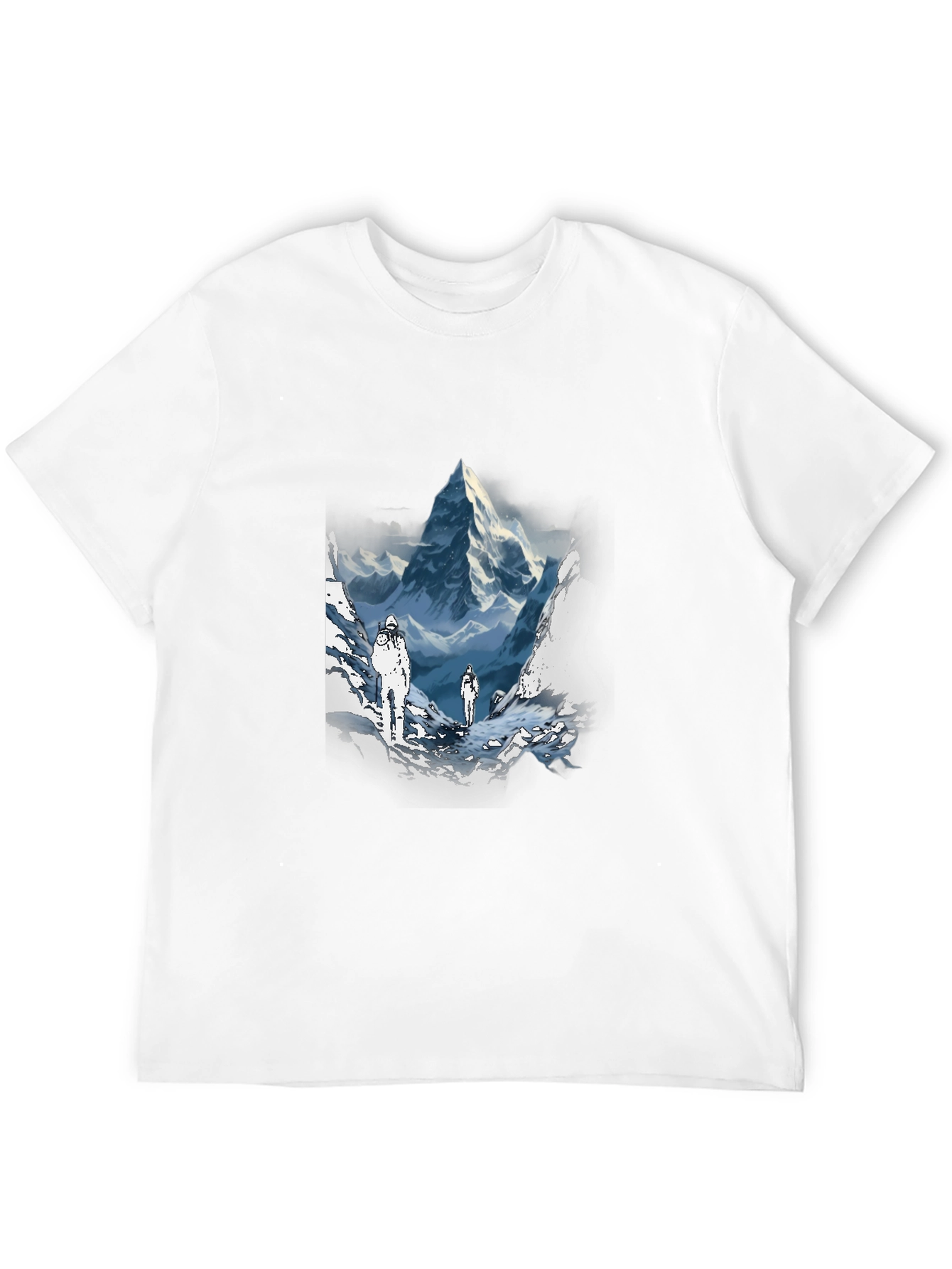 Mountain Climbers Graphic Tee - Black