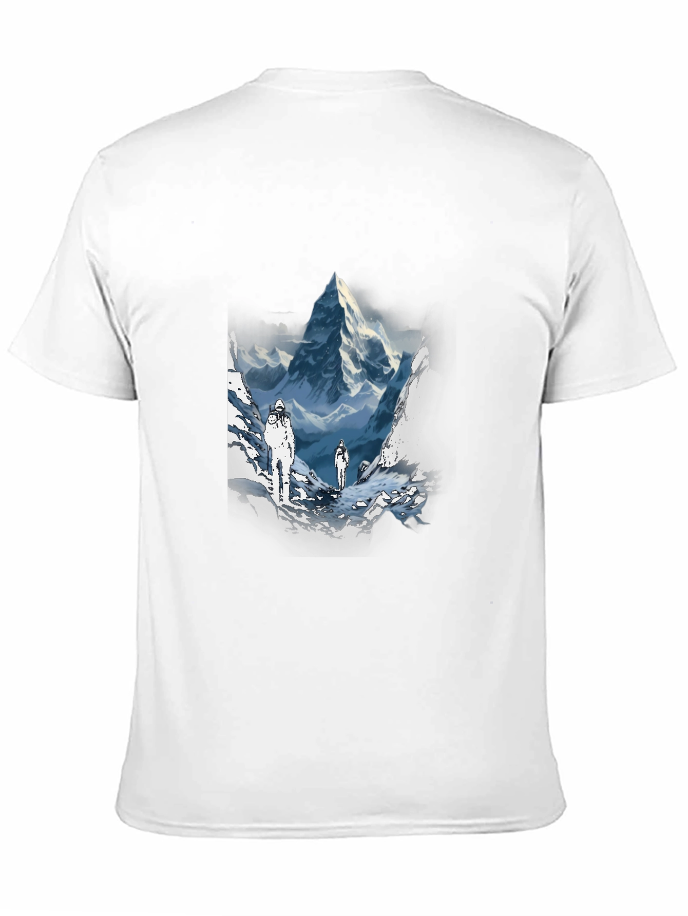 Mountain Climbers Graphic Tee - Black